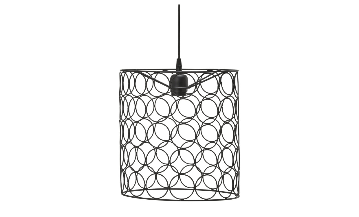 RING Taklampa Svart 30 cm i gruppen Belysning / Lampor / Taklampor hos SoffaDirekt.se (1853003)