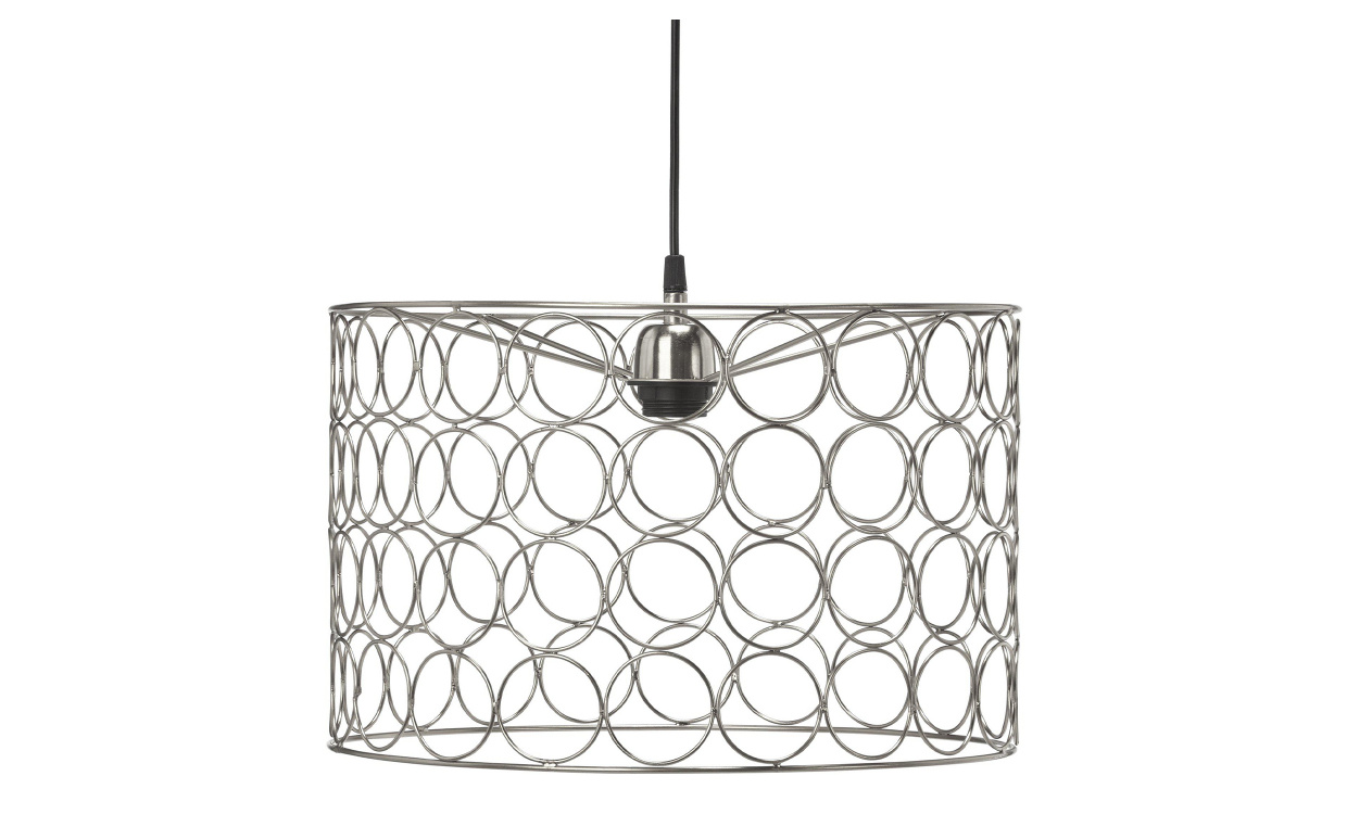 RING Taklampa Krom 40 cm i gruppen Belysning / Lampor / Taklampor hos SoffaDirekt.se (1854006)
