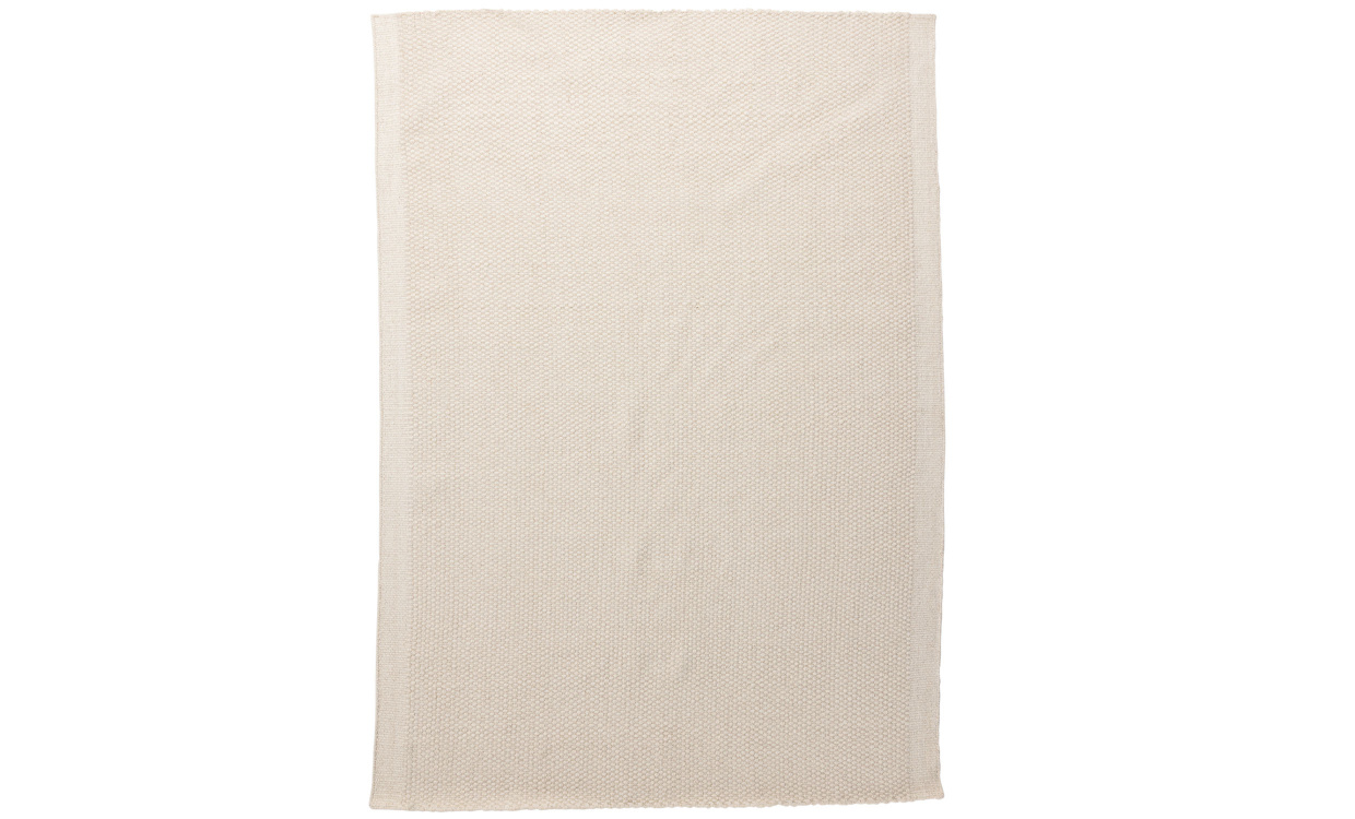 VINCENT Bomullsmatta 200x290 Offwhite i gruppen Mattor & Textil / Mattor / Bomullsmattor hos SoffaDirekt.se (19973-112)