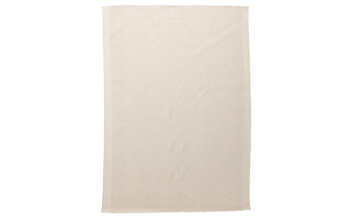 VINCENT Bomullsmatta 160x230 Offwhite i gruppen Mattor & Textil / Mattor / Bomullsmattor hos SoffaDirekt.se (19974-112)