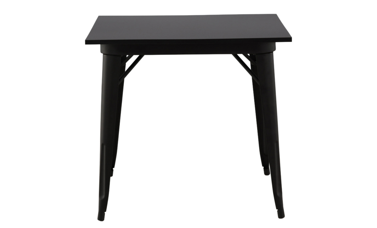 IRMA Matbord 80 Svart i gruppen Matplats / Bord / Matbord hos SoffaDirekt.se (19996-310)