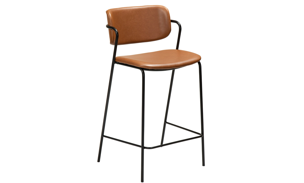 ZED Barstol 77,5 PU Brun i gruppen Matplats / Sittmbler / Barstolar hos SoffaDirekt.se (200103101)