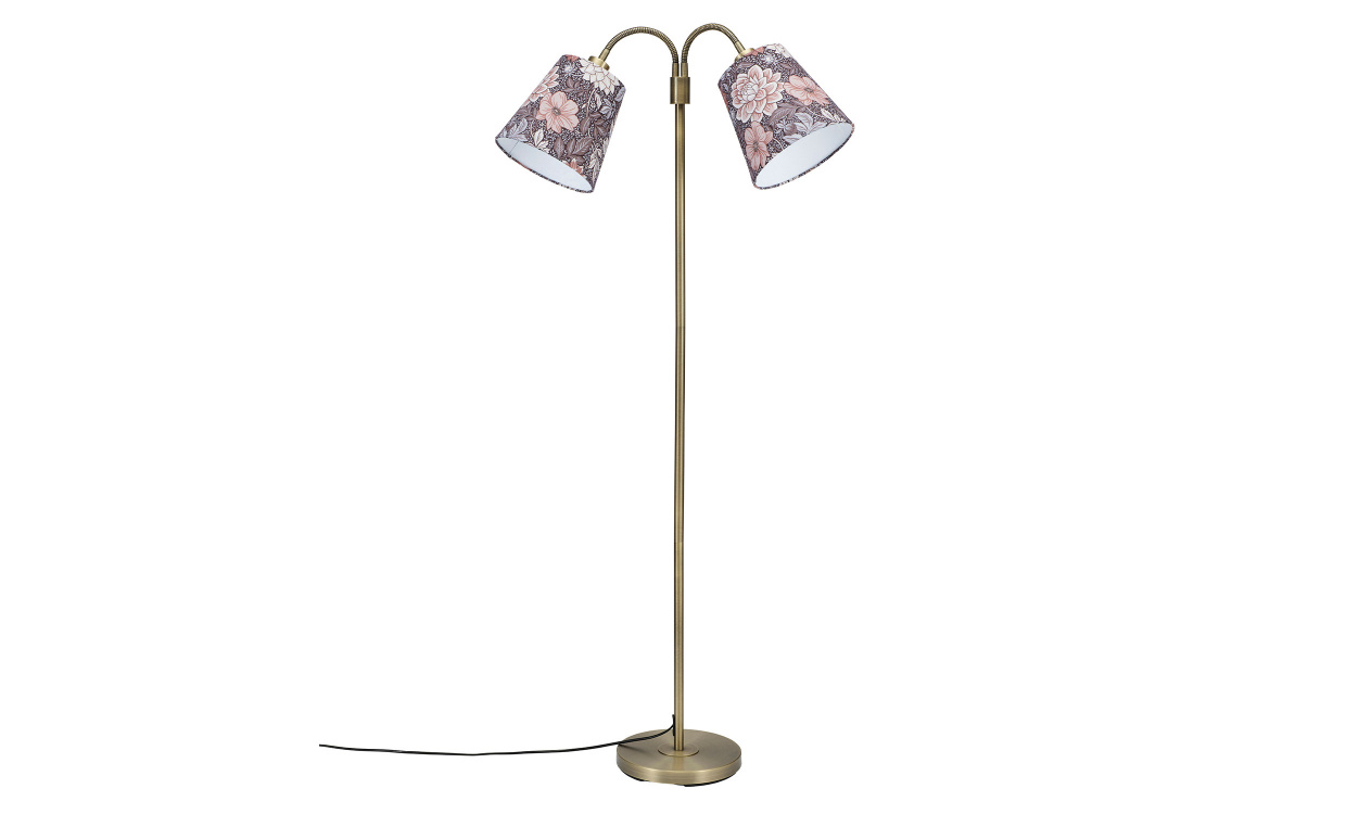 AMY Golvlampa Brun i gruppen Belysning / Lampor / Golvlampor hos SoffaDirekt.se (202150-7689)