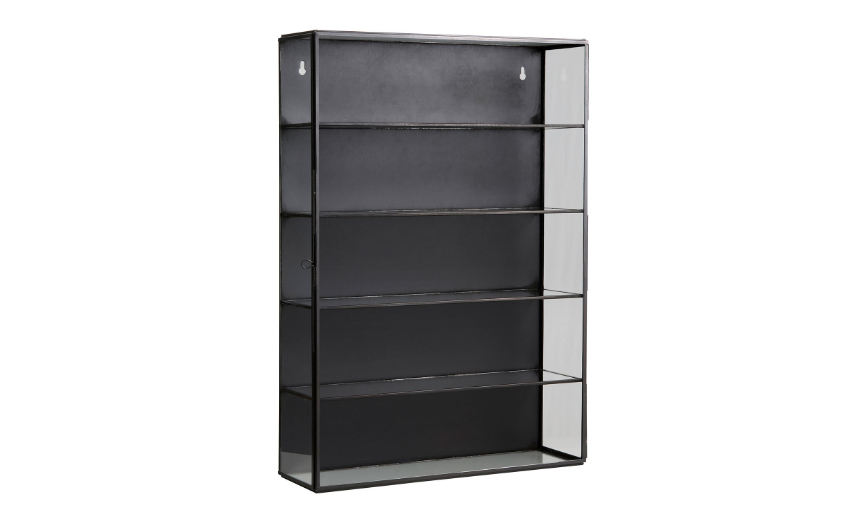 ADA V�ggsk�p M Svart i gruppen Vardagsrum / F�rvaringsm�bler / Hyllor hos SoffaDirekt.se (20342)