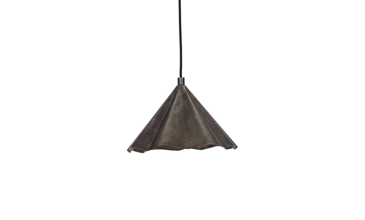 FLOLA Lampa Antik Brun S i gruppen Belysning / Lampor / Taklampor hos SoffaDirekt.se (203661117)