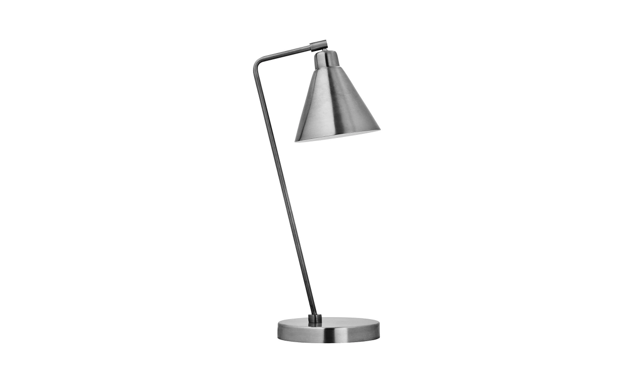 GAME Bordslampa Borstat silverf�rg i gruppen Belysning / Lampor / Bordslampor hos SoffaDirekt.se (203666000)