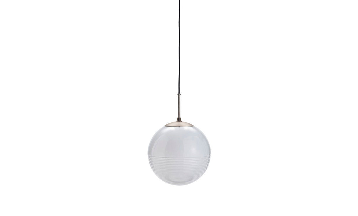 HALDA Lampa Vit/Brun L i gruppen Belysning / Lampor / Taklampor hos SoffaDirekt.se (203970800)