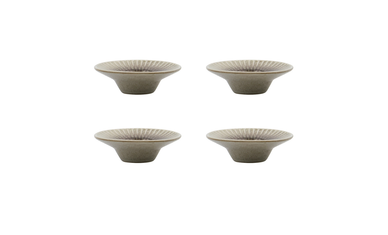 PLEAT ggKopp 4-pack Gr/Brun i gruppen Kk / Dukning & Servering hos SoffaDirekt.se (206260244)