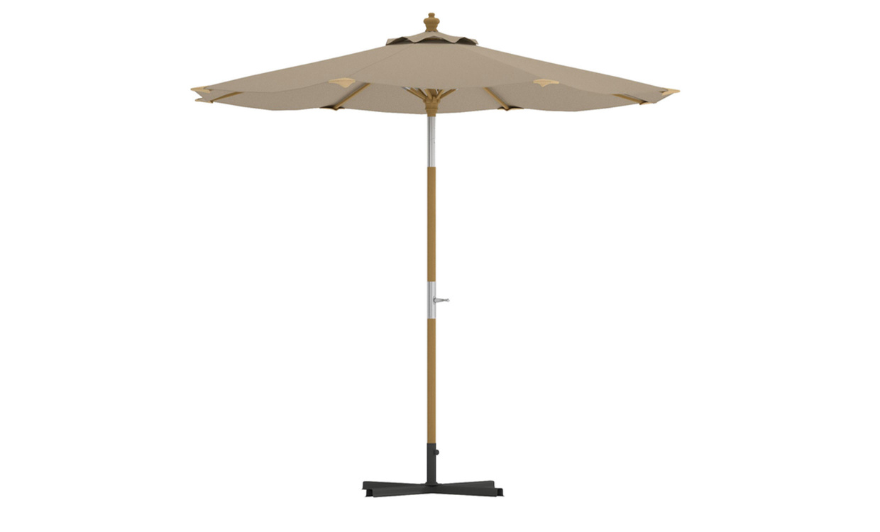 ABRIL Parasoll D270 Beige i gruppen Utemöbler / Parasoll hos SoffaDirekt.se (2092-222)