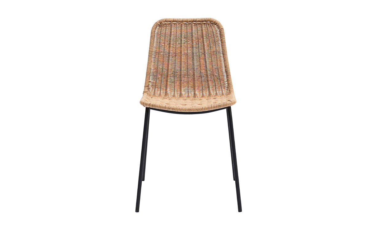 HAPUR Stol Natur i gruppen Matplats / Sittmbler / Stolar hos SoffaDirekt.se (210940300)