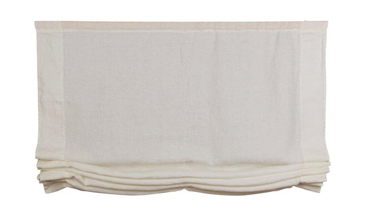 SANNA Hissgardin Offwhite 140x140 i gruppen Mattor & Textil / Gardiner hos SoffaDirekt.se (220301-114-09)