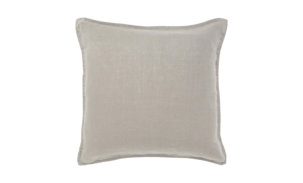 JULIE Kuddfodral Lin/Vit 45x45cm i gruppen Mattor & Textil / Prydnadskuddar / Kuddfodral hos SoffaDirekt.se (2303-47-121)