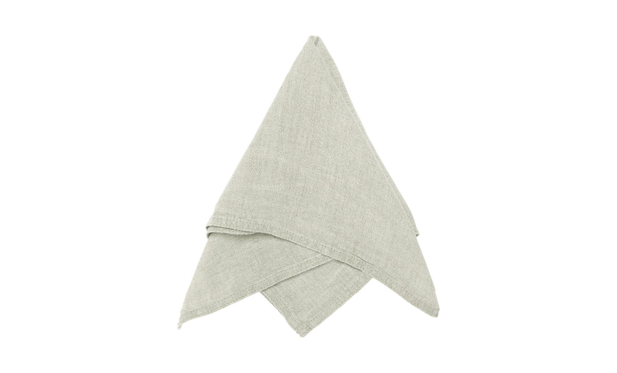 JULIE Servett Lin/Vit 45x45cm i gruppen Kk / Kkstextil hos SoffaDirekt.se (2303-83-121)