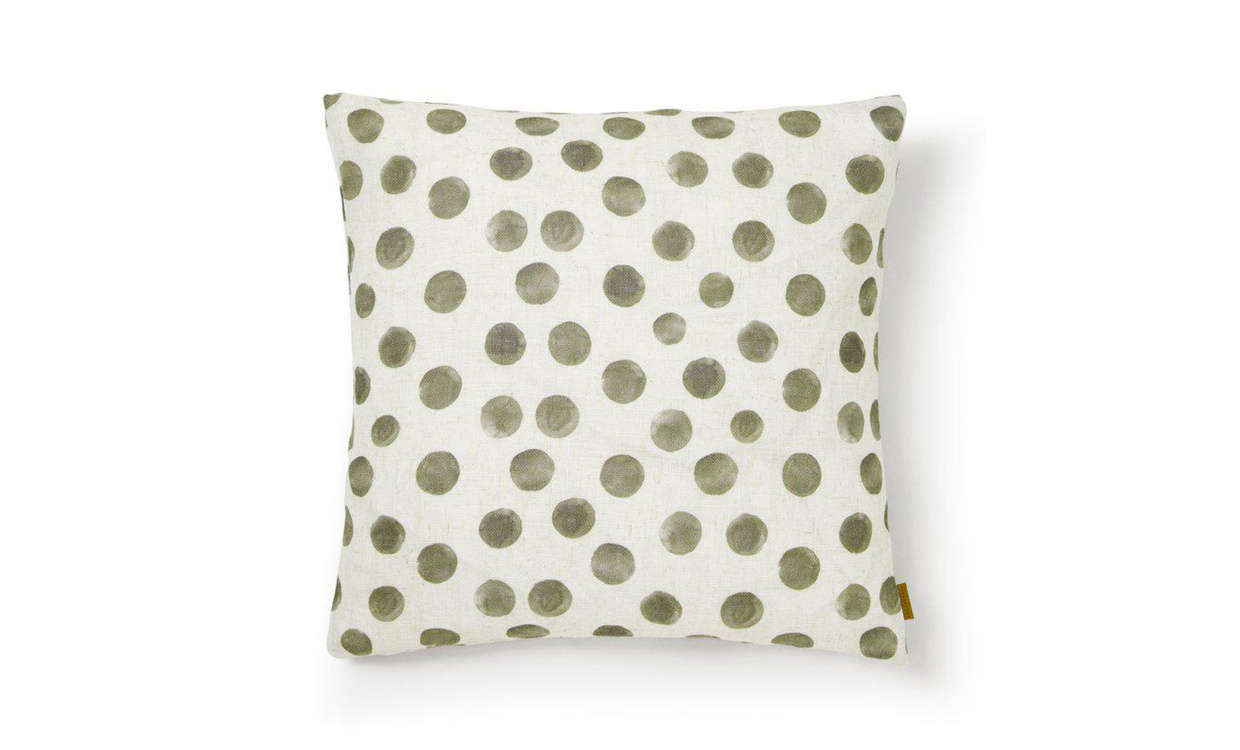 CRUELLA DOT Kuddfodral 50x50 Grön i gruppen Mattor & Textil / Prydnadskuddar / Kuddfodral hos SoffaDirekt.se (2347278)