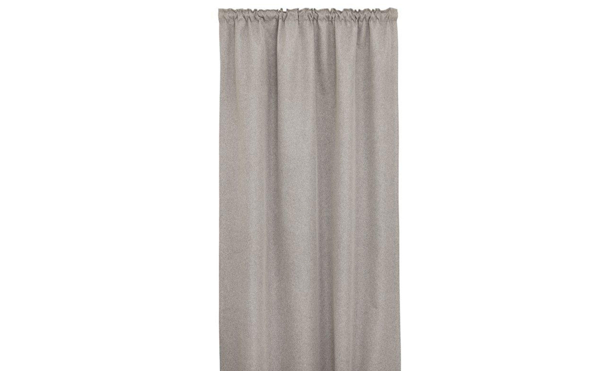 NERA Gardinset 2-p 135x300 Brun i gruppen Mattor & Textil / Gardiner hos SoffaDirekt.se (2377386)