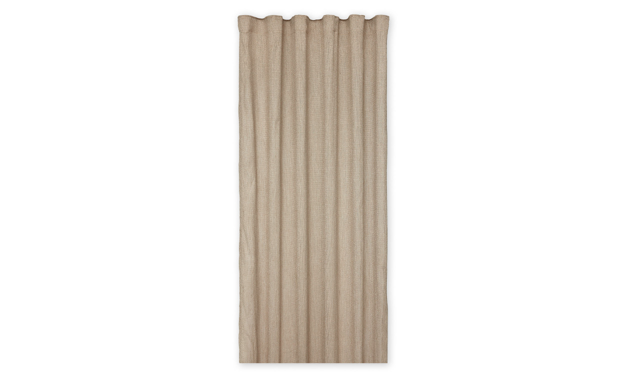 SERINA Gardin 2-pack Beige i gruppen Mattor & Textil / Gardiner hos SoffaDirekt.se (2383183)