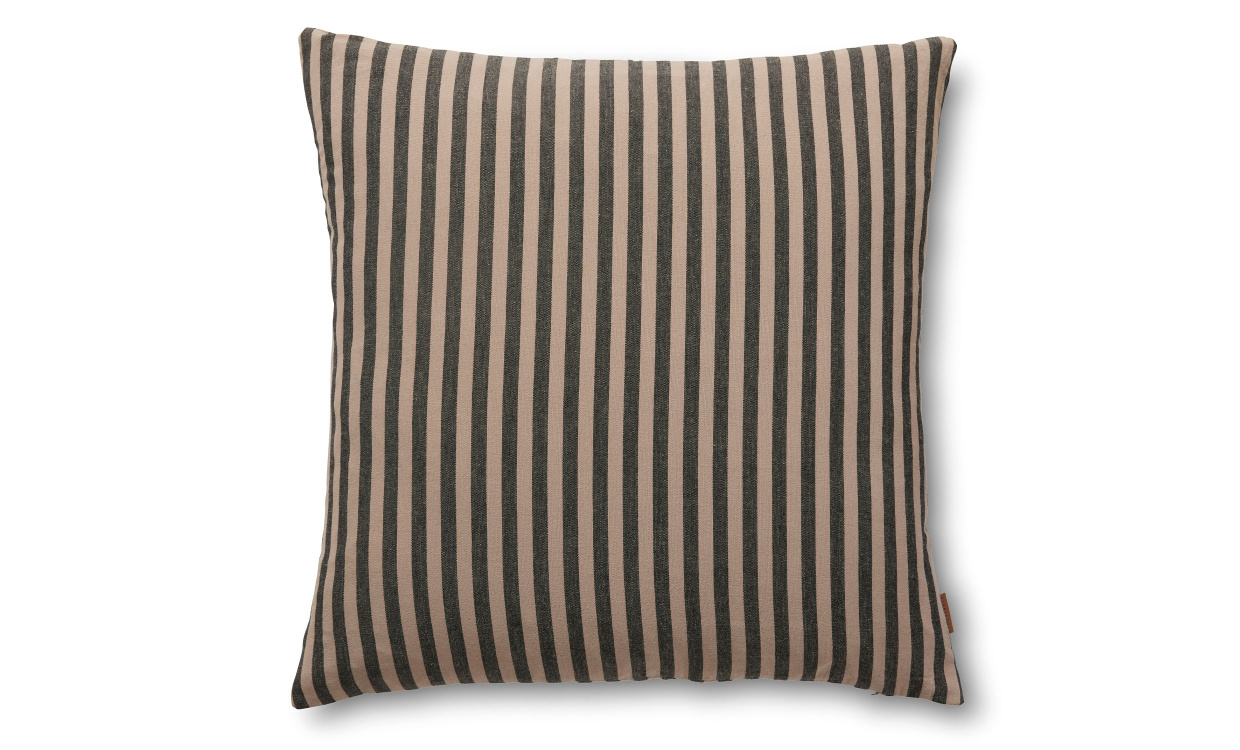 CUISINE Kuddfodral 50x50 Beige/Gr� i gruppen Mattor & Textil / Prydnadskuddar / Kuddfodral hos SoffaDirekt.se (2384799)