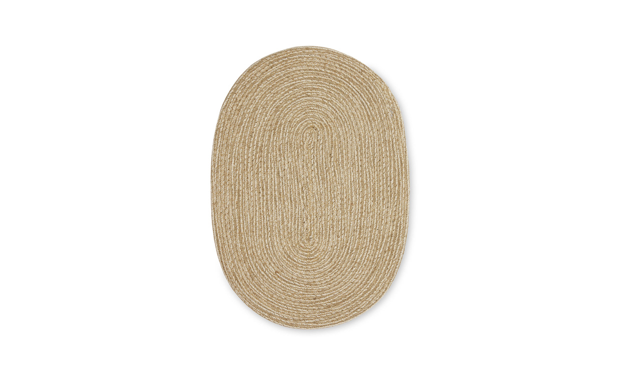 MIRIAM Tablett 35x45 Oval Natur i gruppen Kök / Kökstextil hos SoffaDirekt.se (2389283)