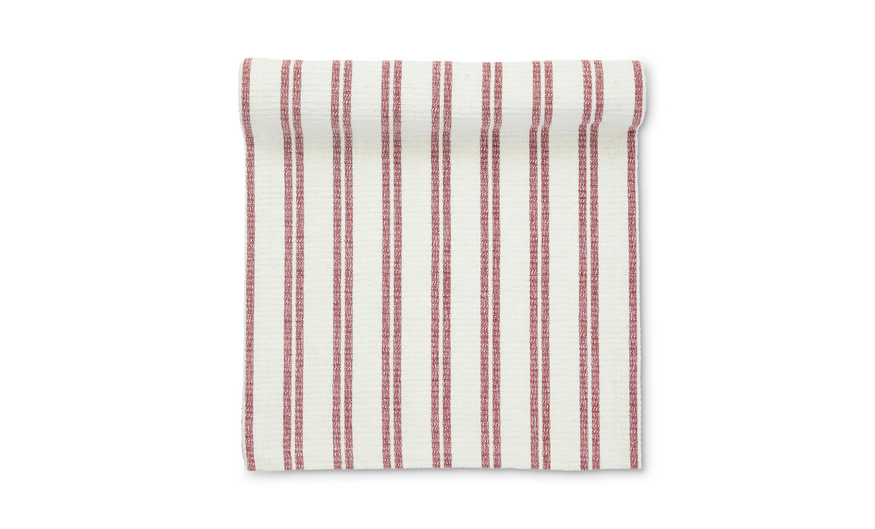 ISEN Löpare 40x140 Offwhite/Röd i gruppen Kök / Kökstextil hos SoffaDirekt.se (2393336)