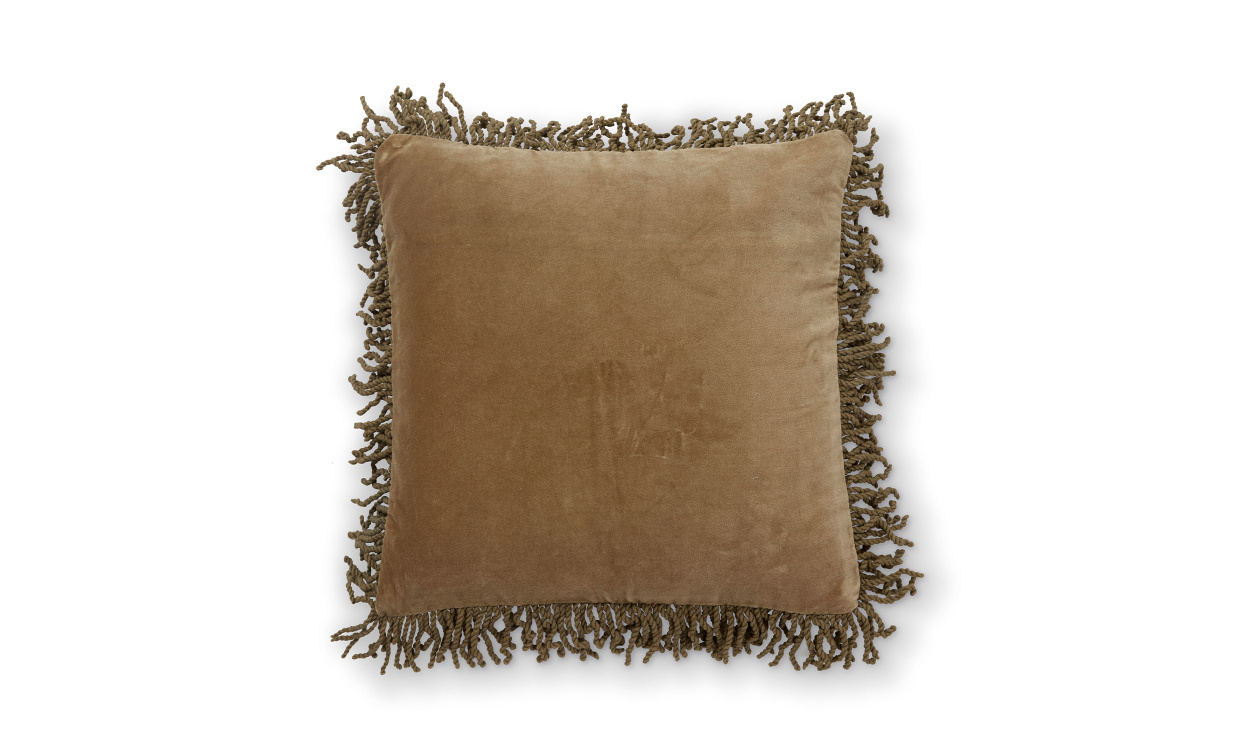 FRILL Kuddfodral 50x50 Beige i gruppen Mattor & Textil / Prydnadskuddar / Kuddfodral hos SoffaDirekt.se (2394485)