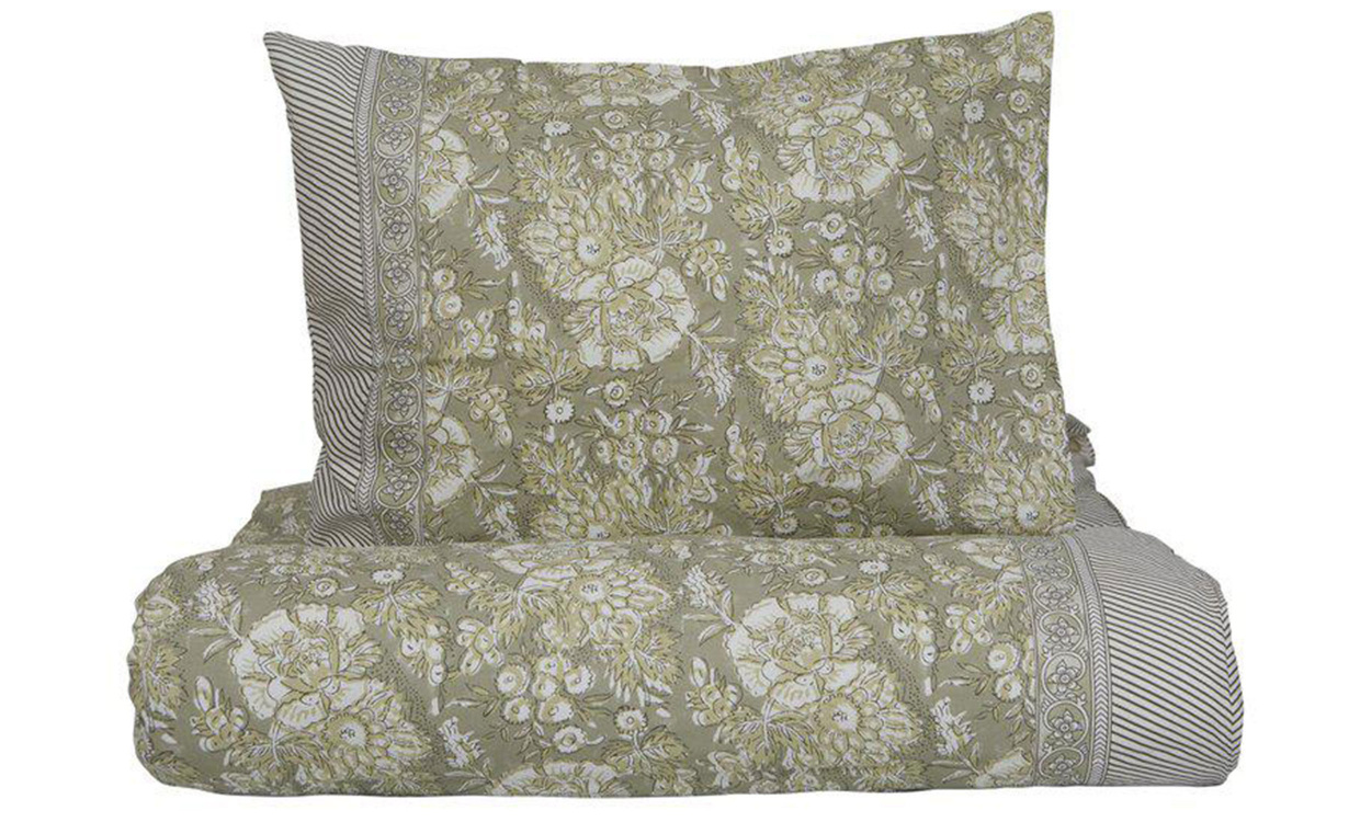 SIGGE Bddset Kingsize Grn i gruppen Sovrum / Sovrumstextil / Sngklder hos SoffaDirekt.se (240354-220-40)