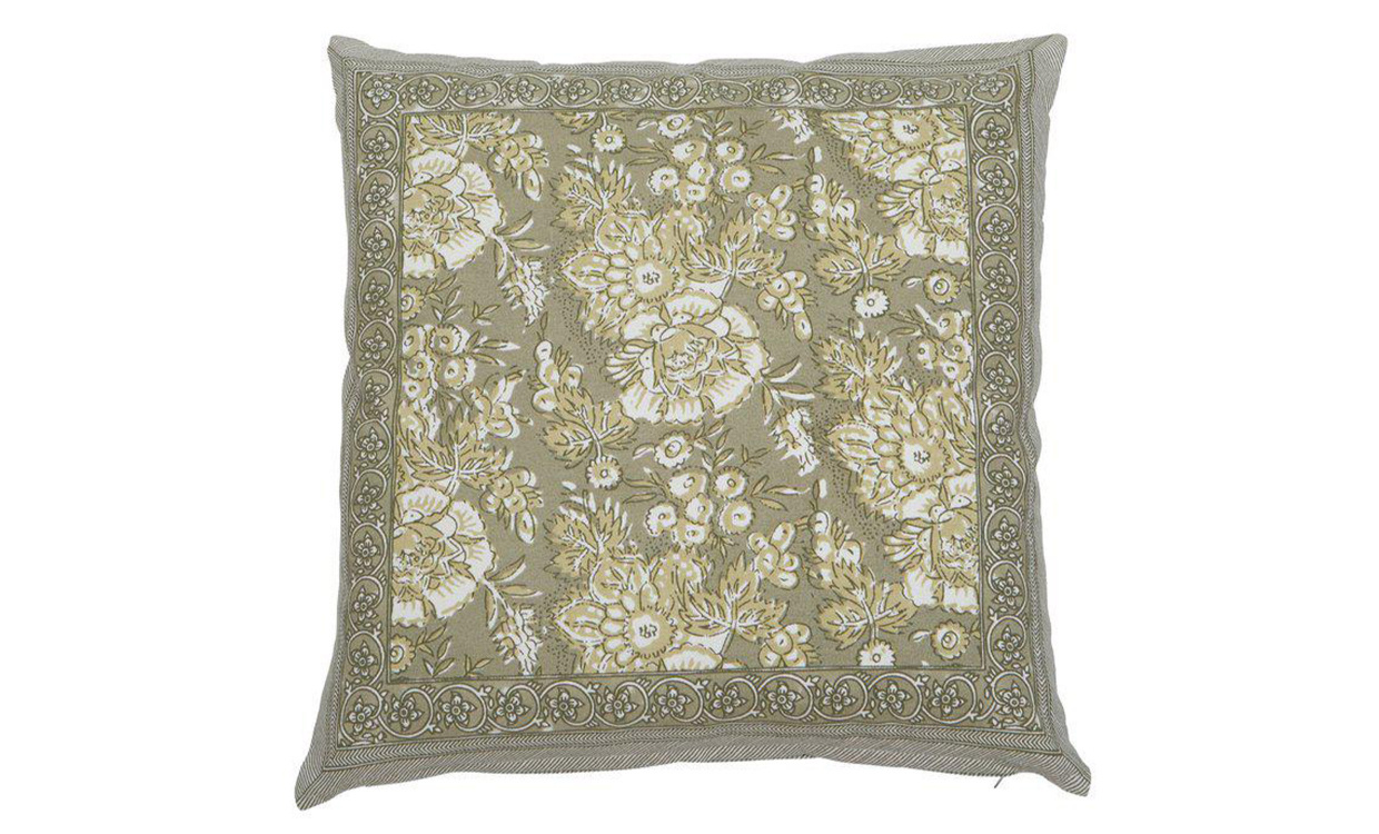 SIGGE Kuddfodral 48x48 Grn i gruppen Mattor & Textil / Prydnadskuddar / Kuddfodral hos SoffaDirekt.se (240354-444-43)