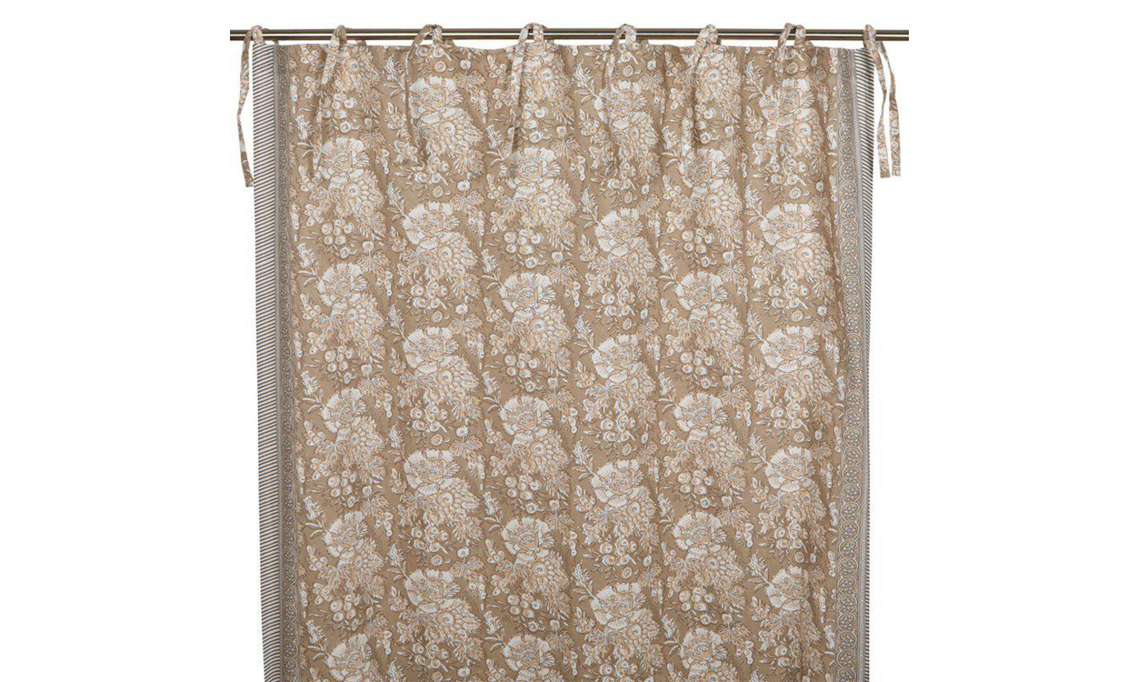 SIGGE Knytgardin 2-p 250cm Linne i gruppen Mattor & Textil / Gardiner hos SoffaDirekt.se (240354-550-15)