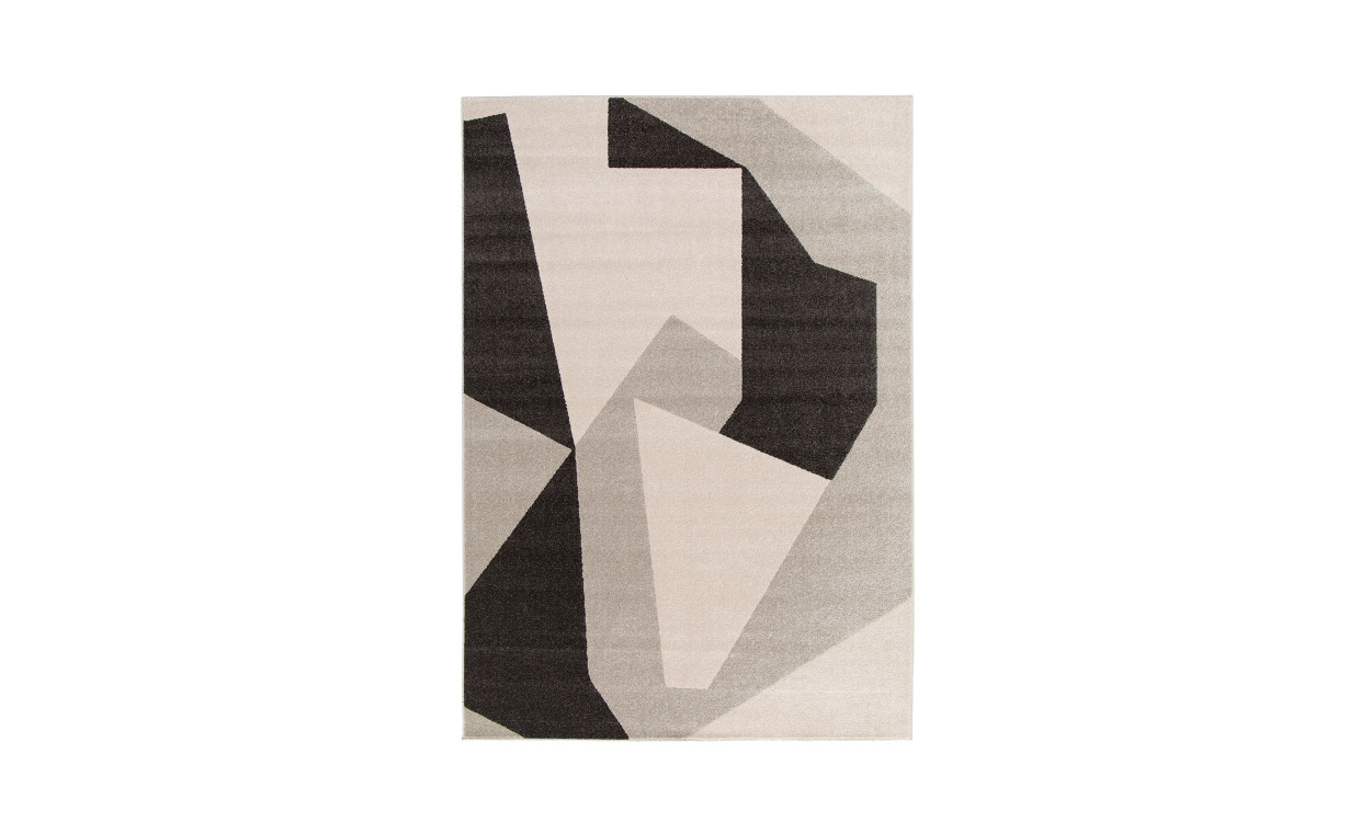 AREZZO Matta 160x230 Natur/Svart i gruppen Mattor & Textil / Mattor hos SoffaDirekt.se (24161)