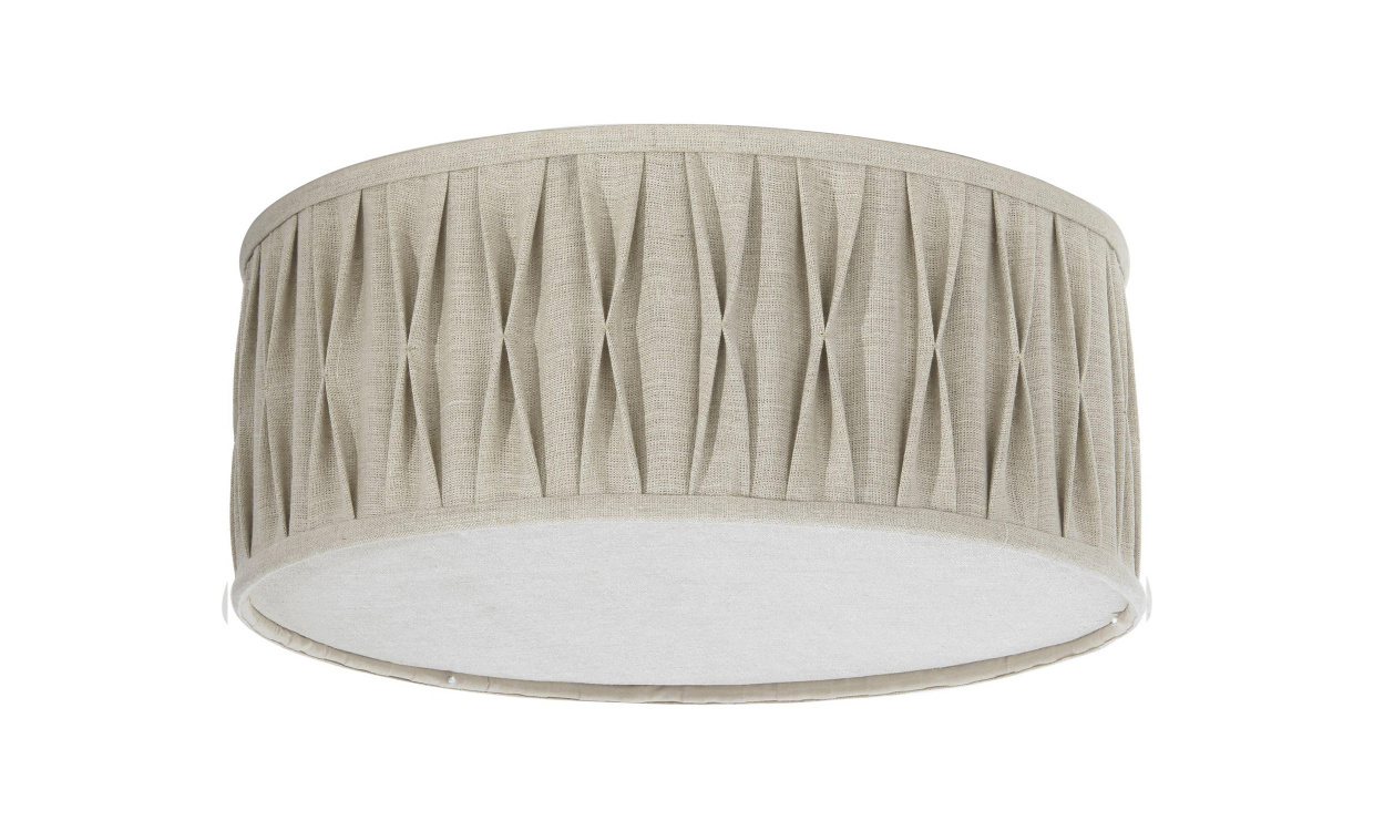 PLAFOND Stygn Pliss Natur 45 cm i gruppen Belysning / Lampor / Taklampor hos SoffaDirekt.se (2445-2702)