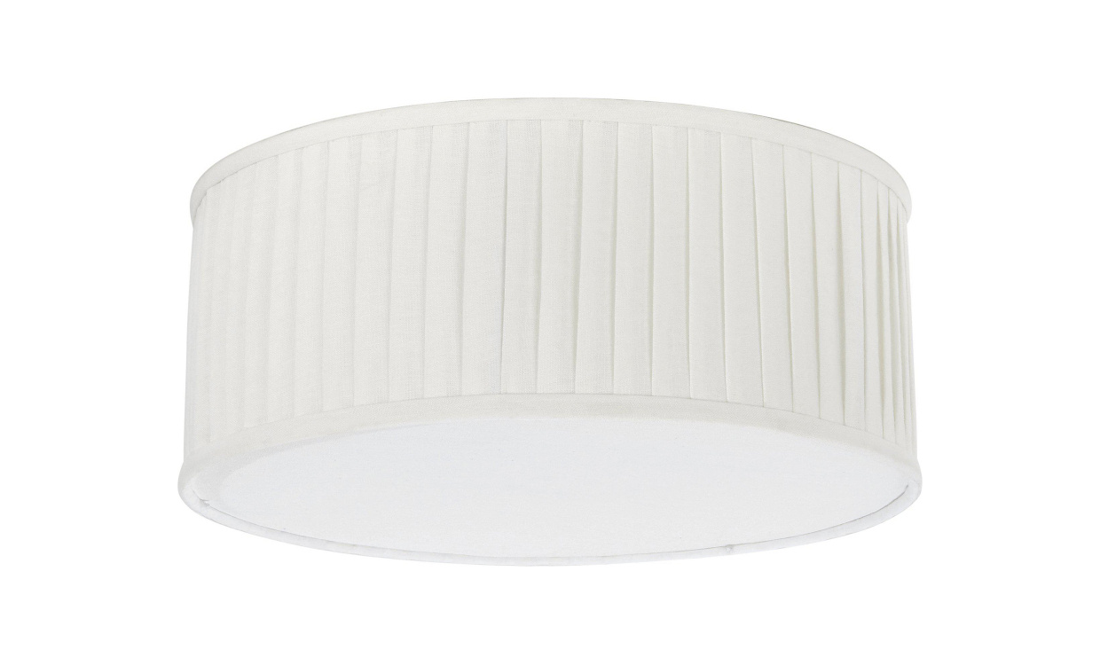 PLAFOND Pliss Offwhite 45 cm i gruppen Belysning / Lampor / Taklampor hos SoffaDirekt.se (2445-2711)