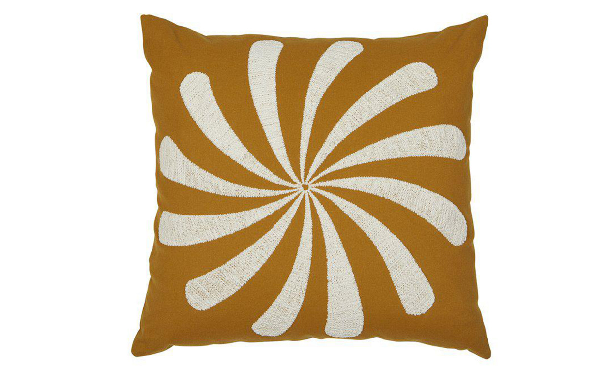 FRIDA Kuddfodral 48x48 Gul i gruppen Mattor & Textil / Prydnadskuddar / Kuddfodral hos SoffaDirekt.se (250143-444-20)