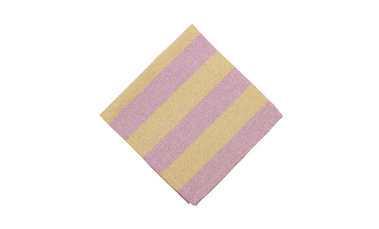 MOLLY Servett Gul/Rosa i gruppen K�k / K�ksredskap hos SoffaDirekt.se (250146-045-23)