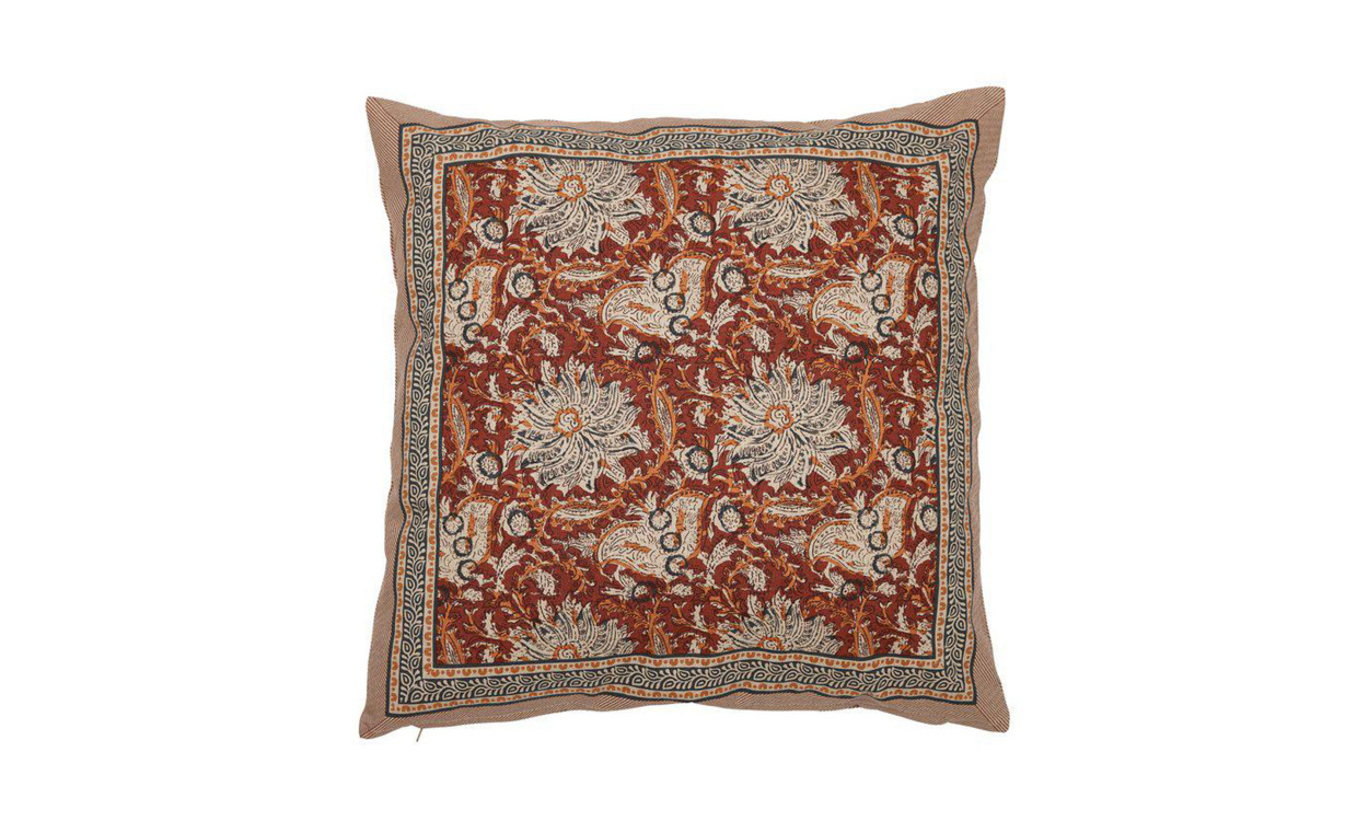 DINO Kuddfodral 48x48 Rost i gruppen Mattor & Textil / Prydnadskuddar / Kuddfodral hos SoffaDirekt.se (250363-444-77)