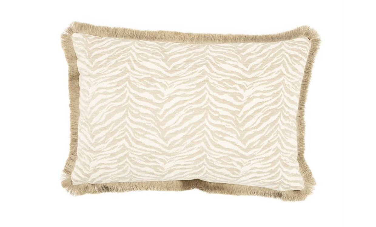 TIGRA Kudde 40x60 Beige i gruppen Mattor & Textil / Prydnadskuddar / Kuddfodral hos SoffaDirekt.se (250378)