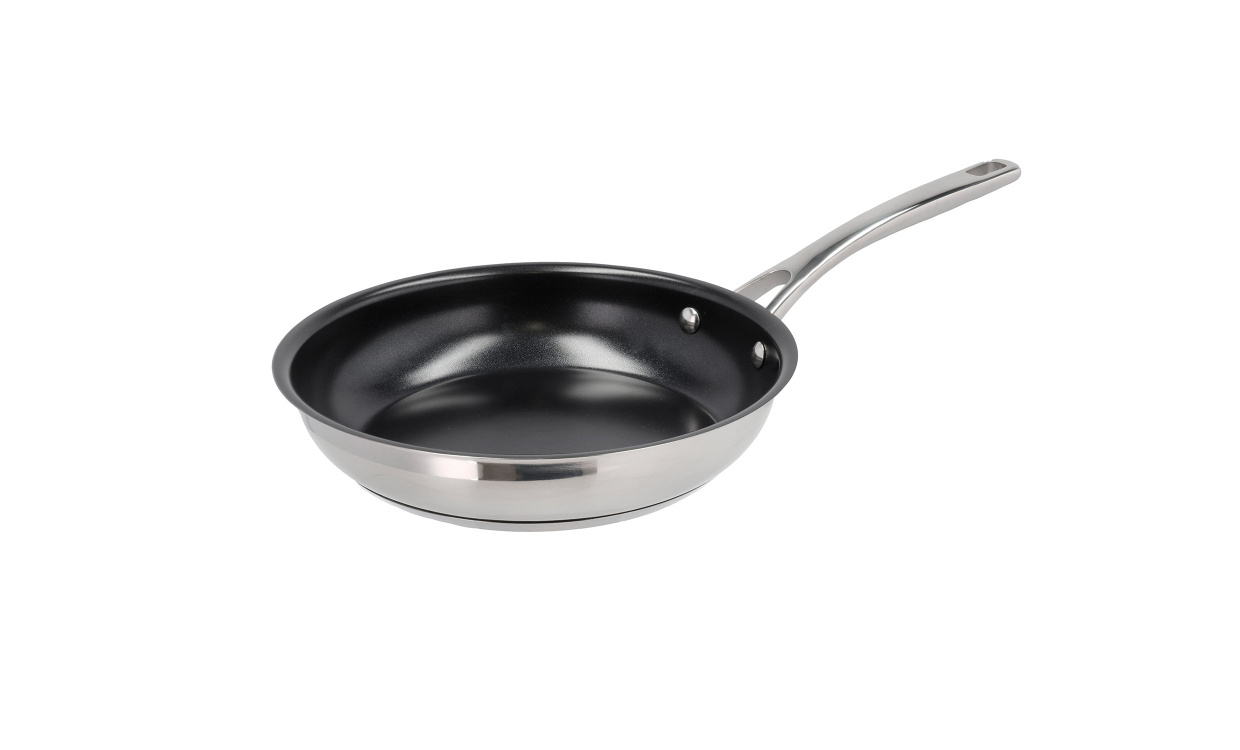 ELLEN Stekpanna 24cm Rostfritt Stl/Svart i gruppen Kk / Kksredskap hos SoffaDirekt.se (25436)