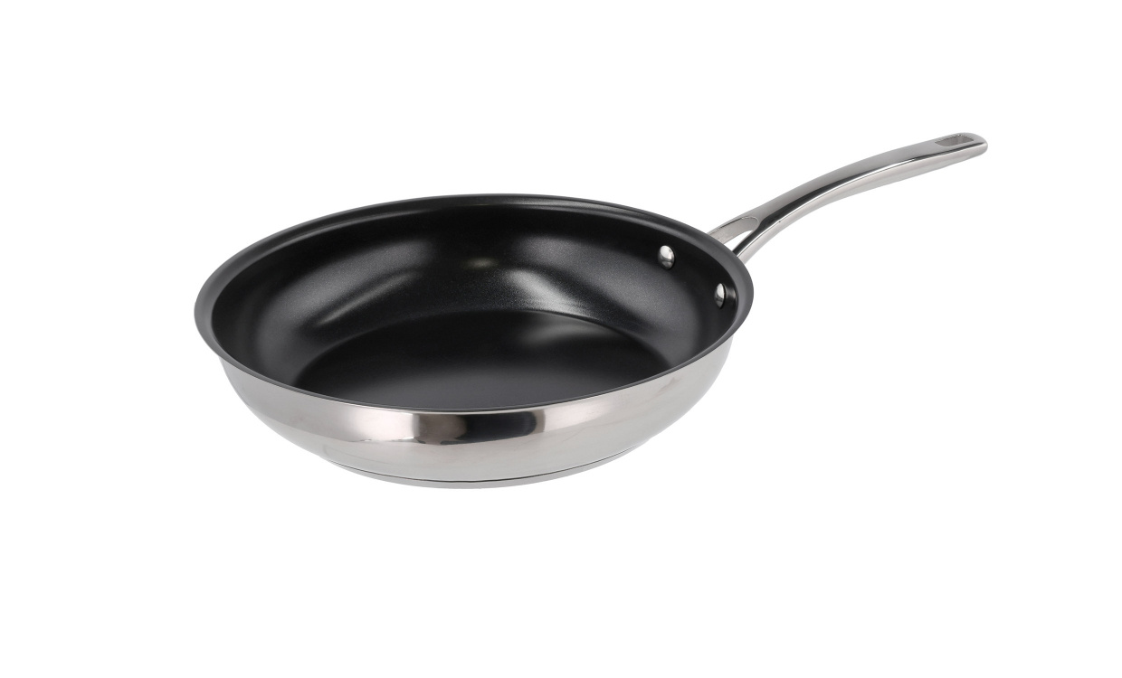 ELLEN Stekpanna 28cm Rostfritt Stl/Svart i gruppen Kk / Kksredskap hos SoffaDirekt.se (25438)