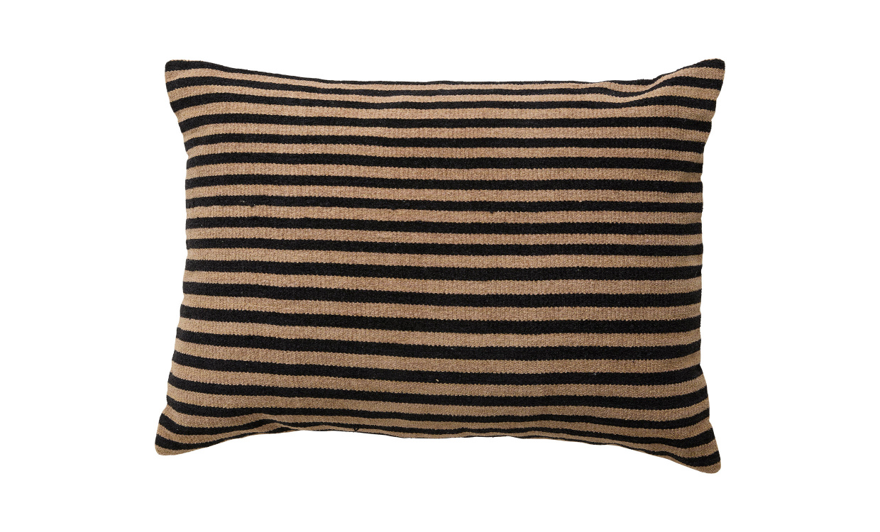 NERO Kuddfodral 48x68 Svart/Brun i gruppen Mattor & Textil / Prydnadskuddar / Kuddfodral hos SoffaDirekt.se (2544)