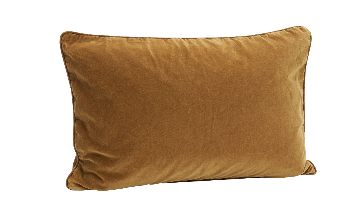 KUDDFODRAL Sammet 40x60 Brun i gruppen Mattor & Textil / Prydnadskuddar / Kuddfodral hos SoffaDirekt.se (25CUC103B-CA)