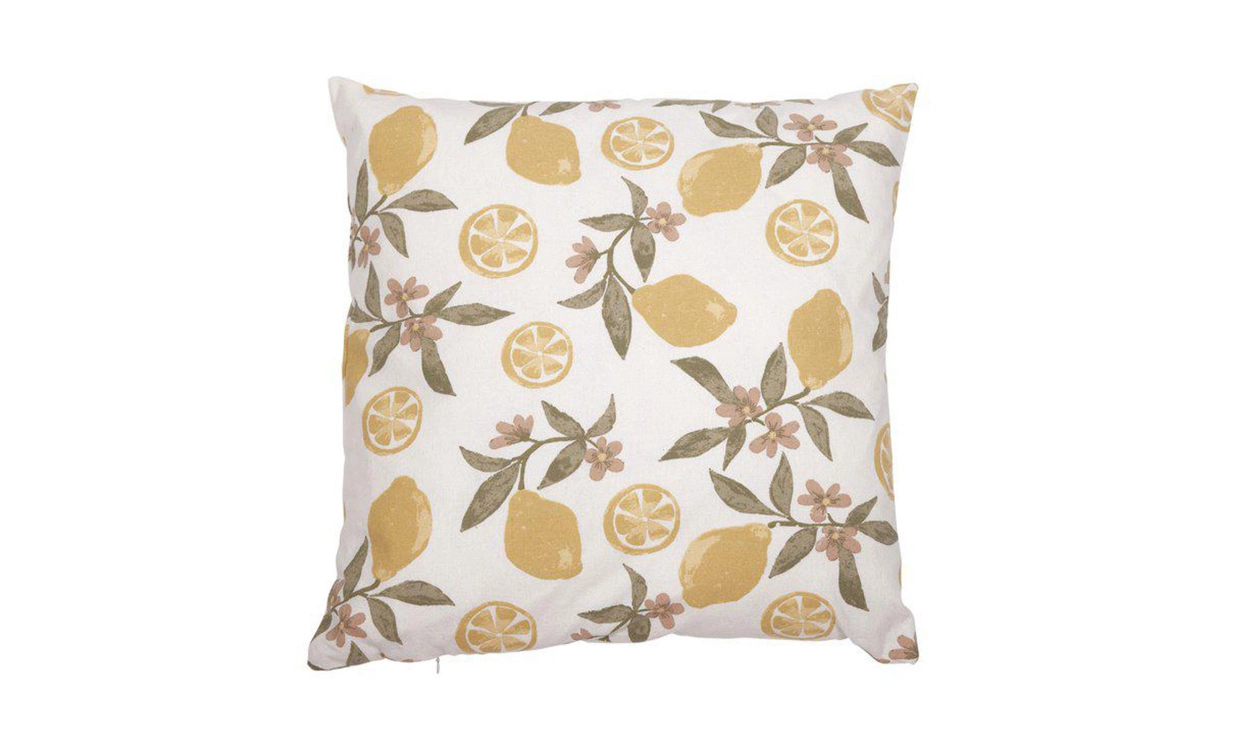 AMY Kuddfodral 48x48 Gul i gruppen Mattor & Textil / Prydnadskuddar / Kuddfodral hos SoffaDirekt.se (260101-444-20)