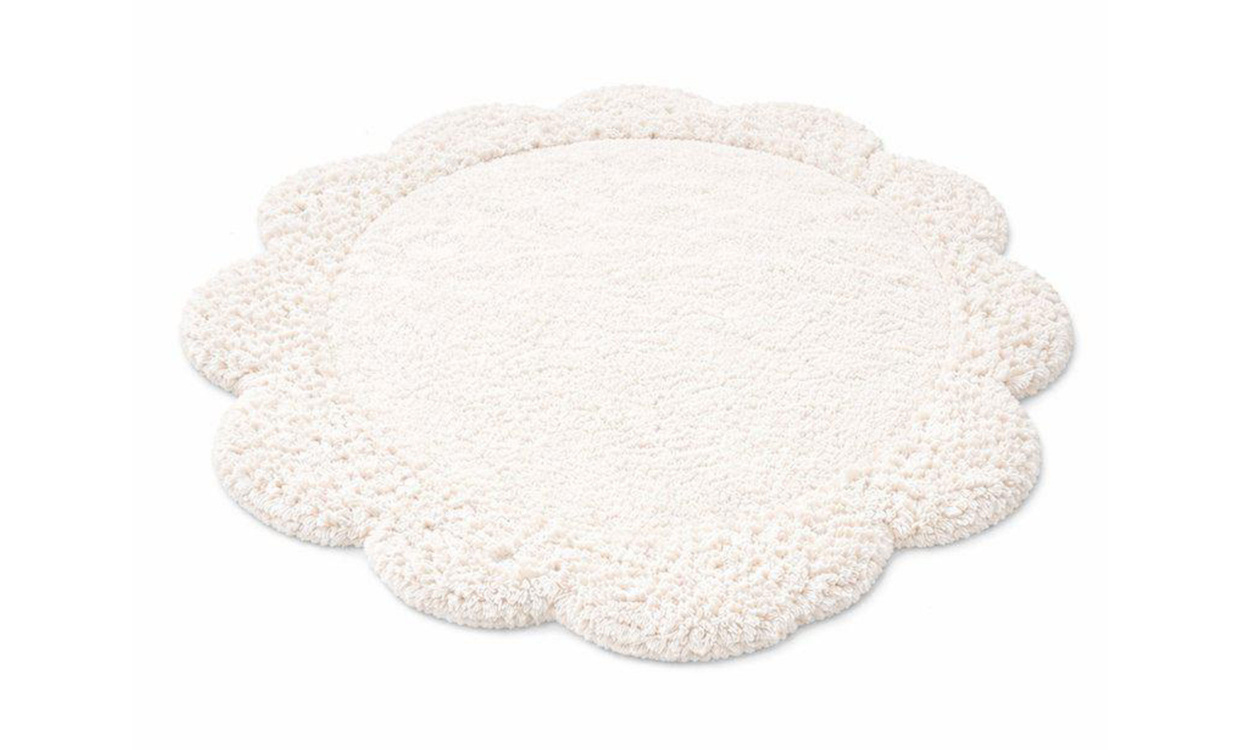 JAZY Matta 180 Offwhite i gruppen Mattor & Textil / Mattor / Bomullsmattor hos SoffaDirekt.se (260129-180-09)