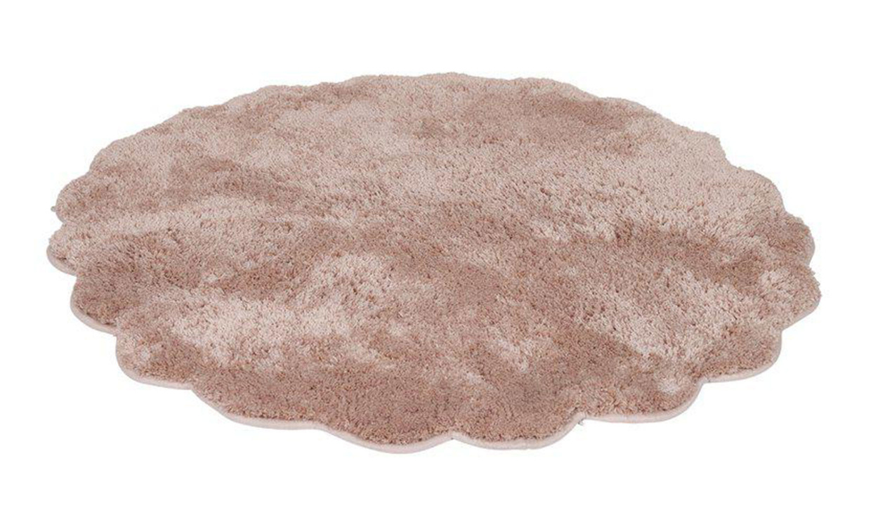 ELLINOR Badrumsmatta 90 Rosa i gruppen Mattor & Textil / Mattor / Bomullsmattor hos SoffaDirekt.se (260131-900-30)