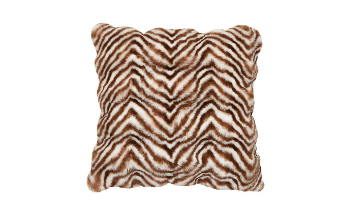 OLIVIA Kuddfodral 48x48 Brun i gruppen Mattor & Textil / Prydnadskuddar / Kuddfodral hos SoffaDirekt.se (260301-444-70)