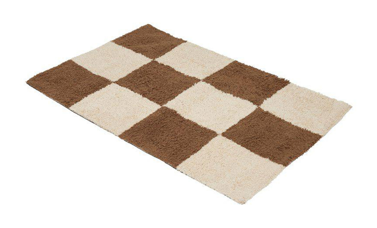ALVA Matta 60x90 Brun i gruppen Mattor & Textil / Mattor hos SoffaDirekt.se (260302-090-70)