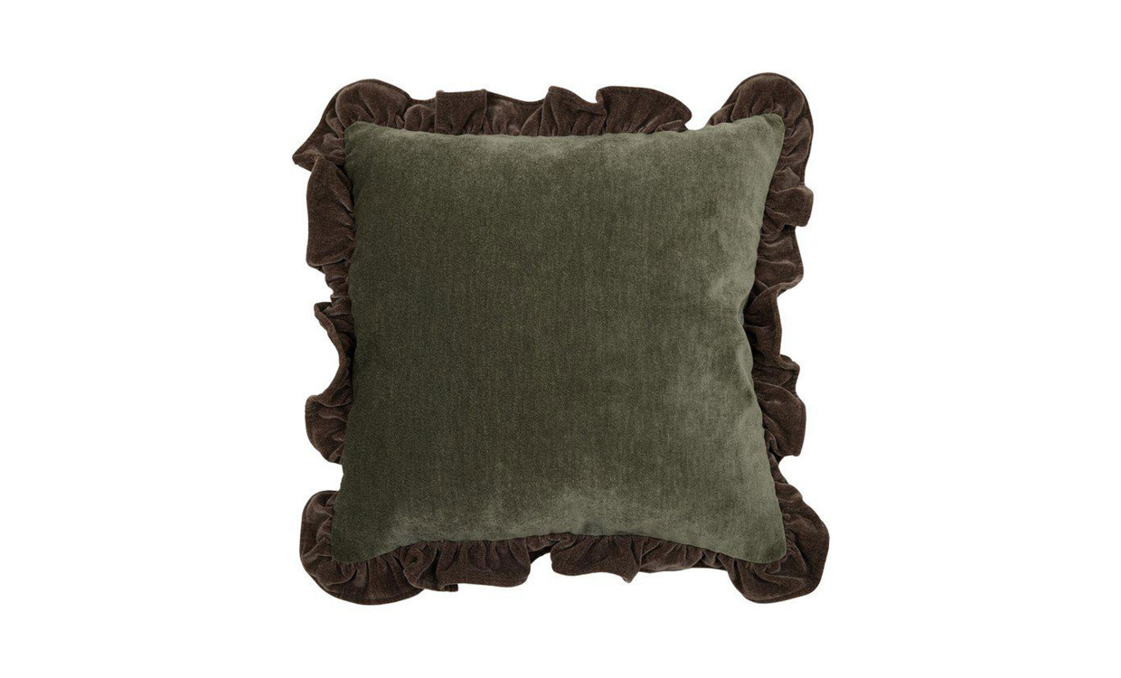 JULIA Kuddfodral 45x45 Grön i gruppen Mattor & Textil / Prydnadskuddar / Kuddfodral hos SoffaDirekt.se (260312-444-40)