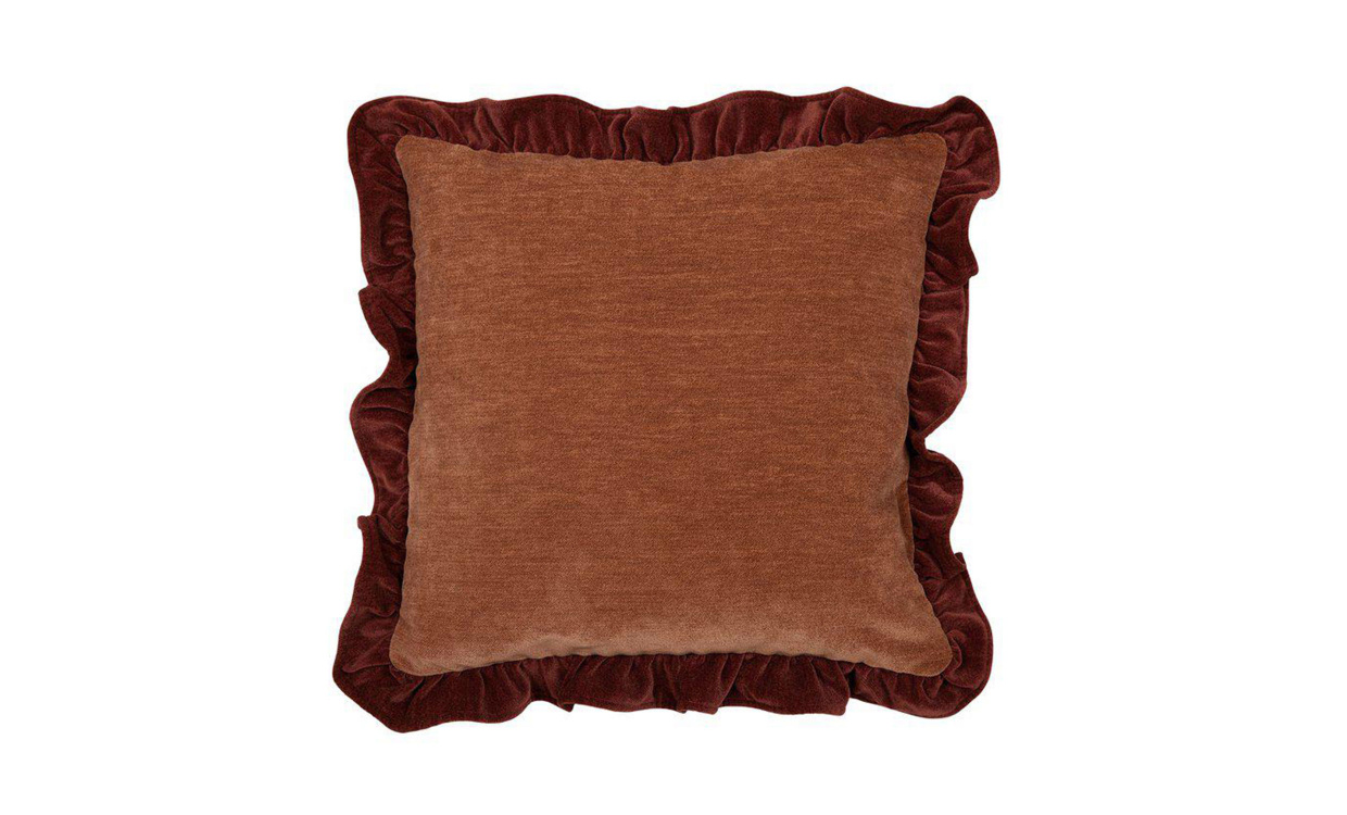 JULIA Kuddfodral 45x45 Vinröd i gruppen Mattor & Textil / Prydnadskuddar / Kuddfodral hos SoffaDirekt.se (260312-444-63)
