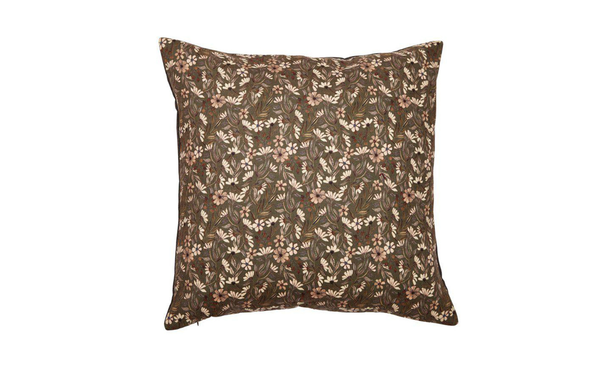 INGRID Kuddfodral 48x48 Grön i gruppen Mattor & Textil / Prydnadskuddar / Kuddfodral hos SoffaDirekt.se (260315-444-40)