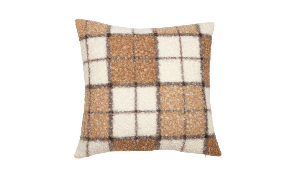 TUVA Kuddfodral 48x48 Brun i gruppen Mattor & Textil / Prydnadskuddar / Kuddfodral hos SoffaDirekt.se (260322-444-70)