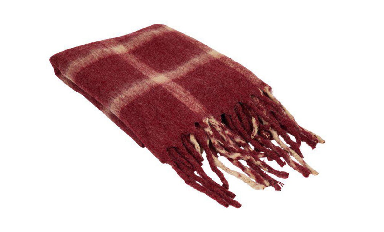 JUNI Pläd Röd i gruppen Mattor & Textil / Plädar hos SoffaDirekt.se (260330-111-60)