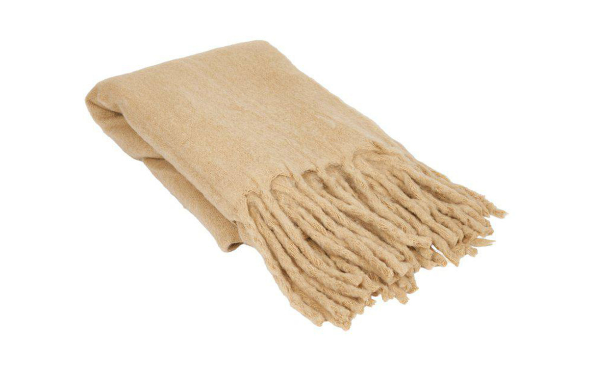 JUNI Pläd Linne i gruppen Mattor & Textil / Plädar hos SoffaDirekt.se (260331-111-15)