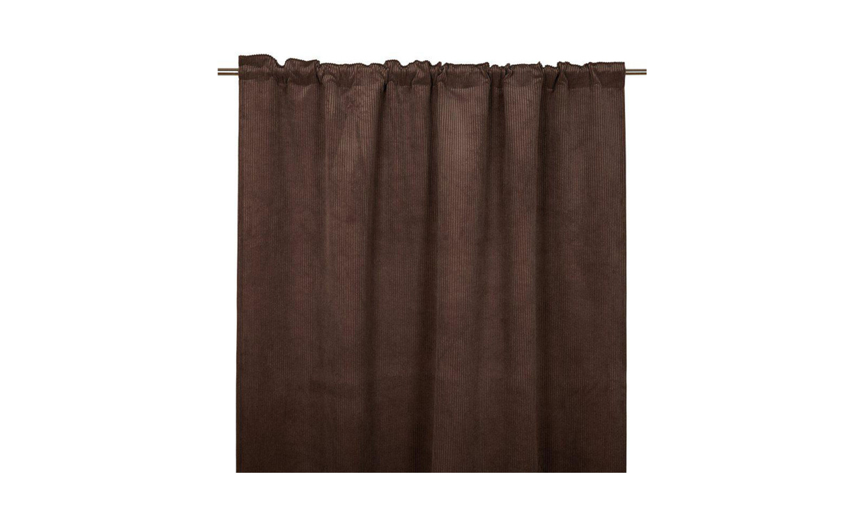 HEDVIG Multibandslängd 280 Kaffe i gruppen Mattor & Textil / Gardiner hos SoffaDirekt.se (260333-550-71)